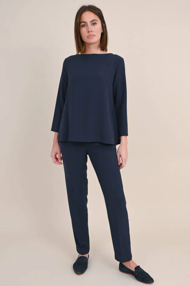 Blusenshirt CORMONS in Marineblau