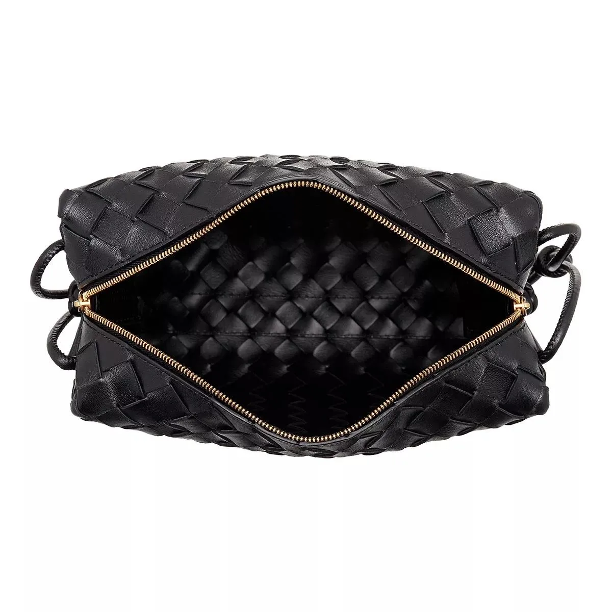   Bottega Veneta  Mini Bag Nappa 8425 black-gold  Camera Bag 