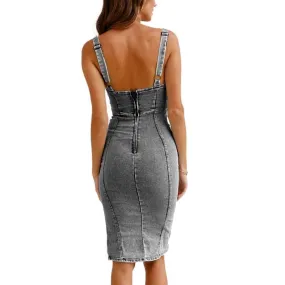 Elegantes Sling-Kleid