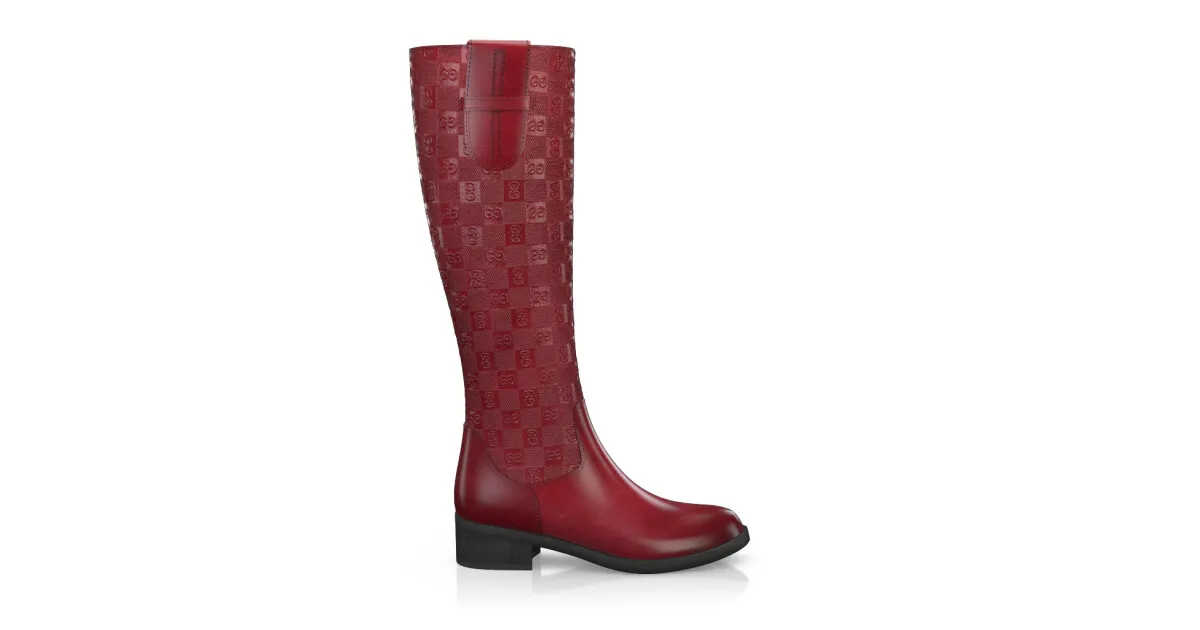 Geprägte Boots