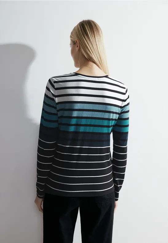 Gestreifter Pullover
