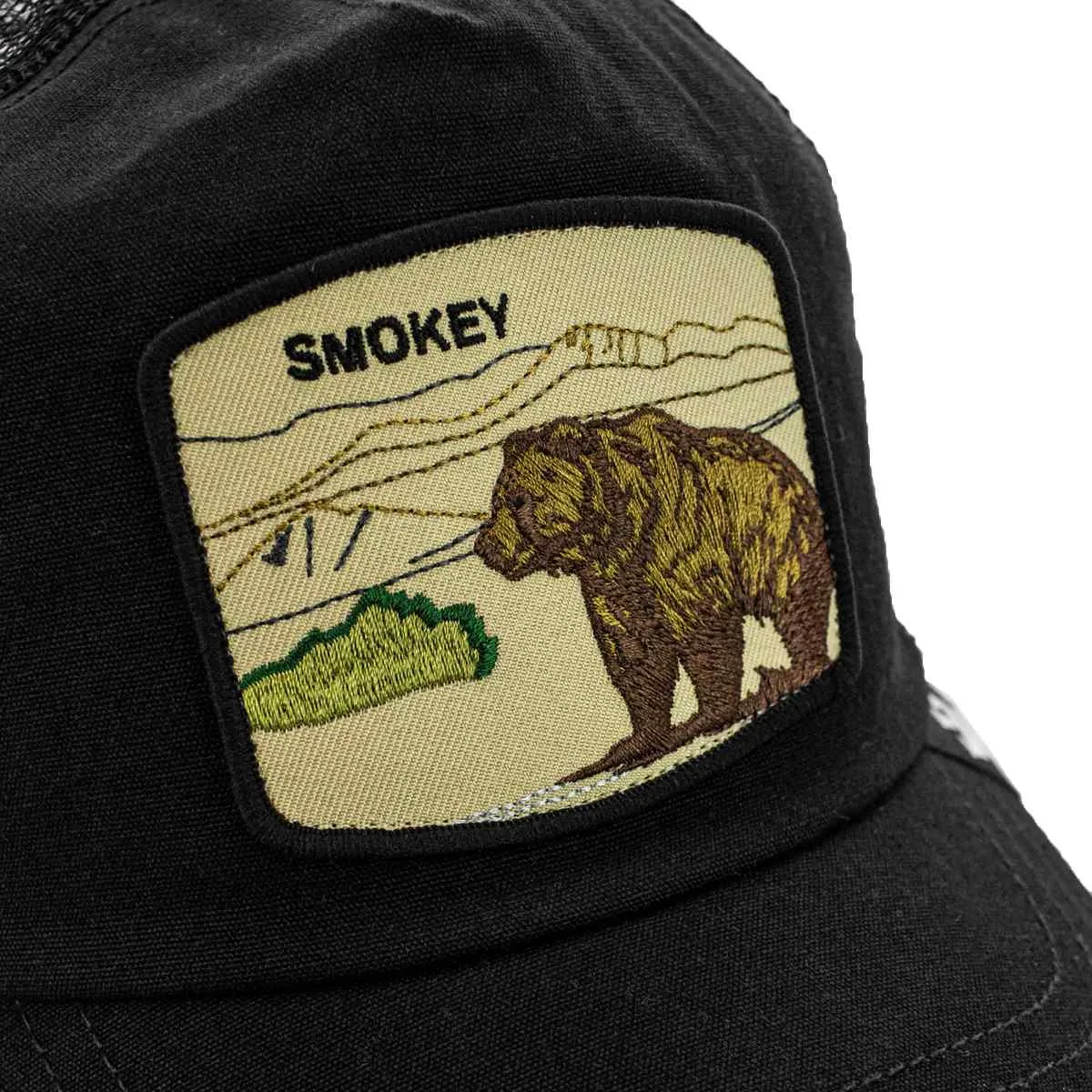 Goorin Bros. Camp Crasher Relaxed Trucker Cap 101-1530-BLK - schwarz