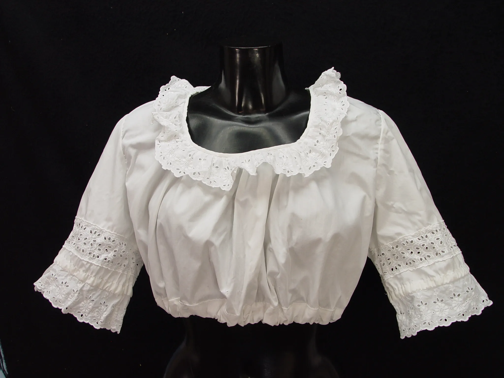 Gr.40 Dirndlbluse Bluse für Dirndl Trachtenbluse B7421