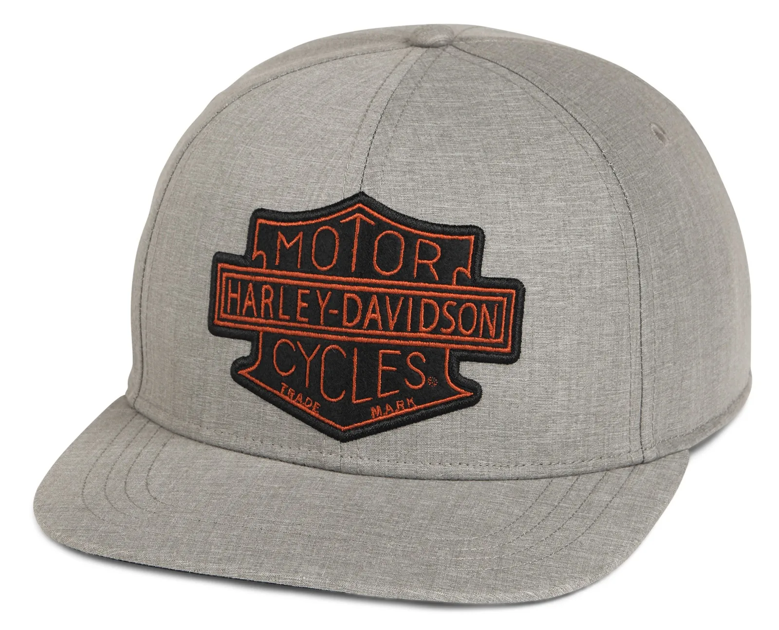 Harley-Davidson Vintage Bar & Shield Baseball Cap grau
