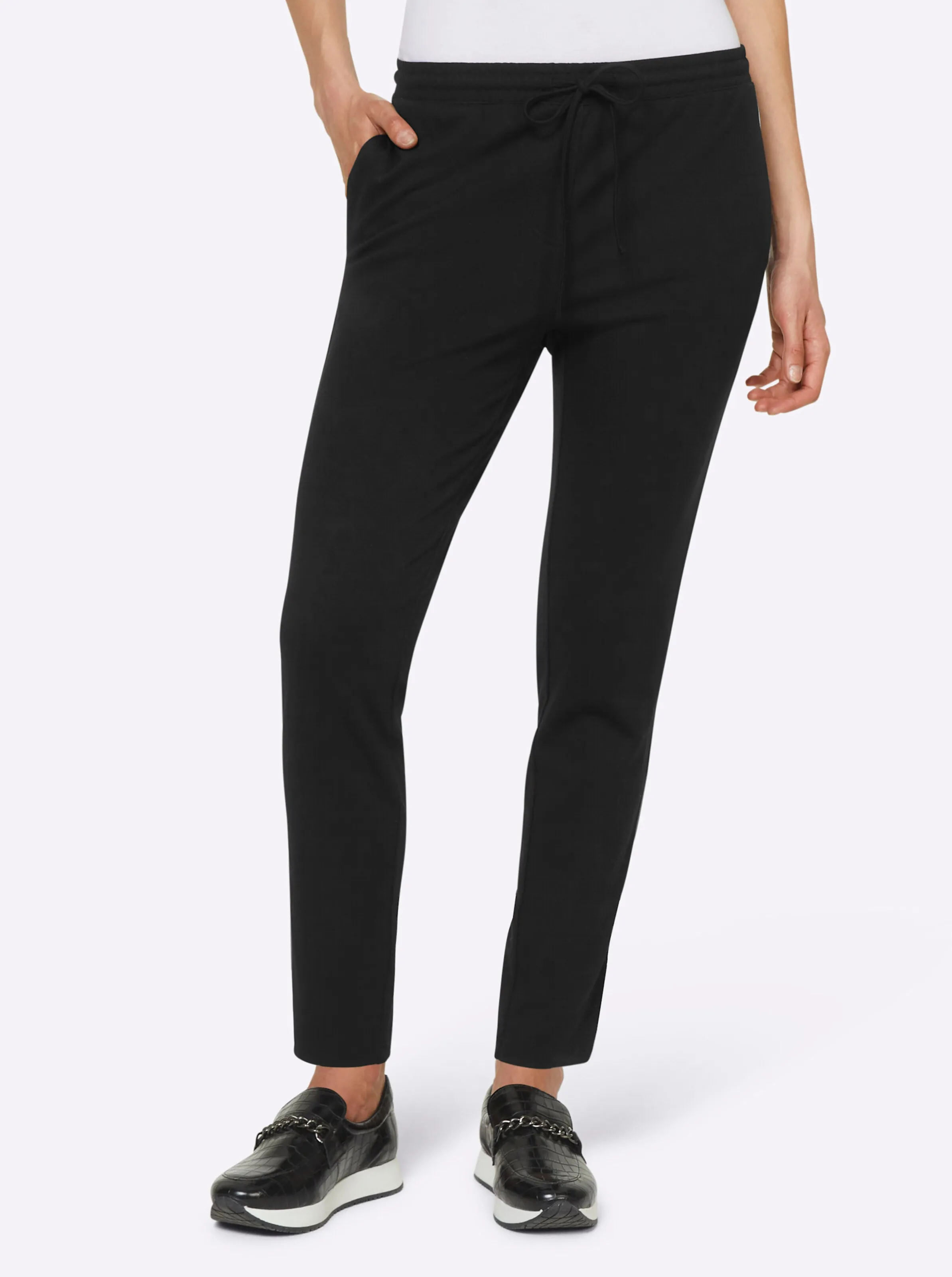 heine Leggings in schwarz