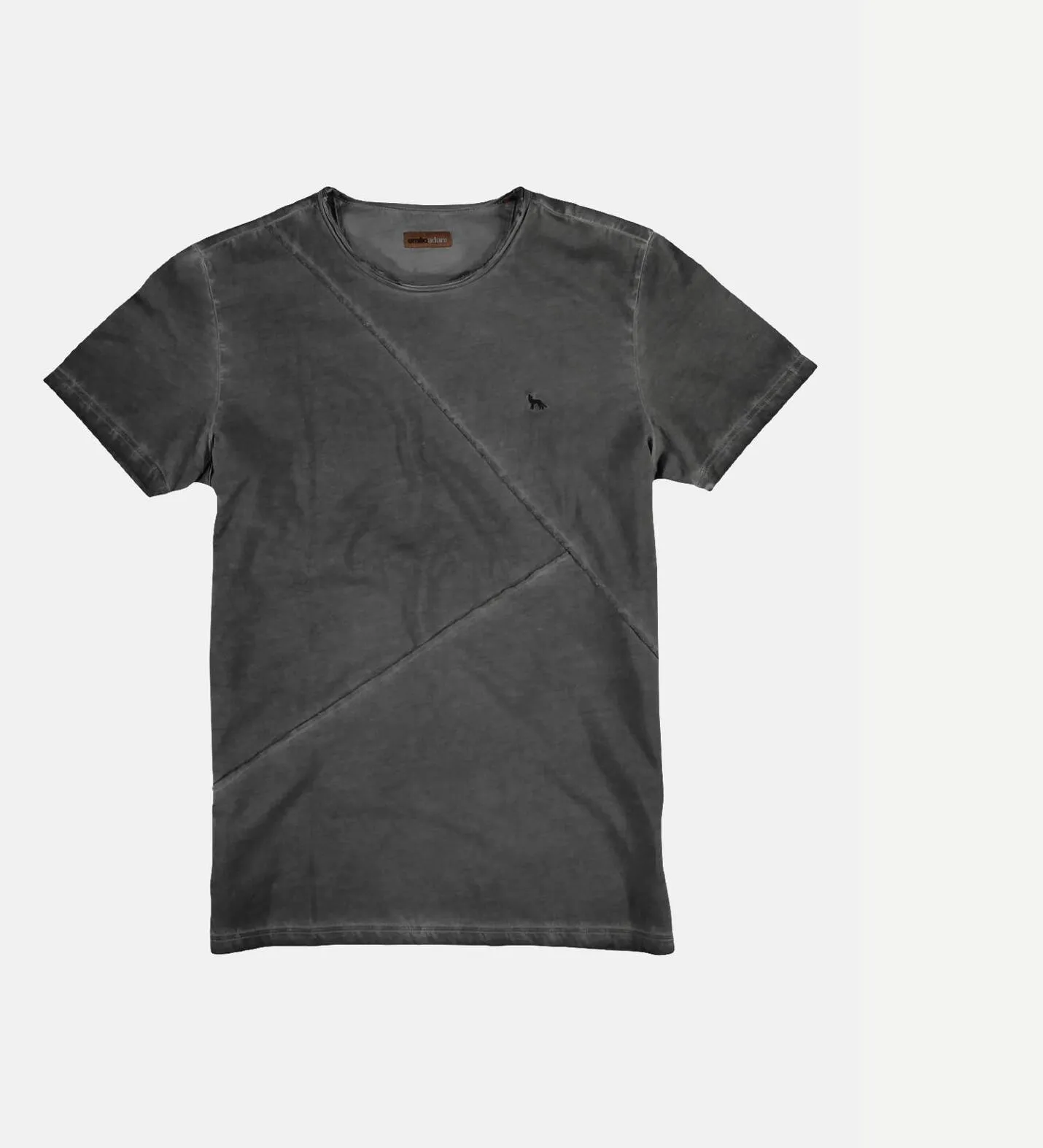 Herren emilio adani Rundhals T-Shirt in Grau kaufen 23661