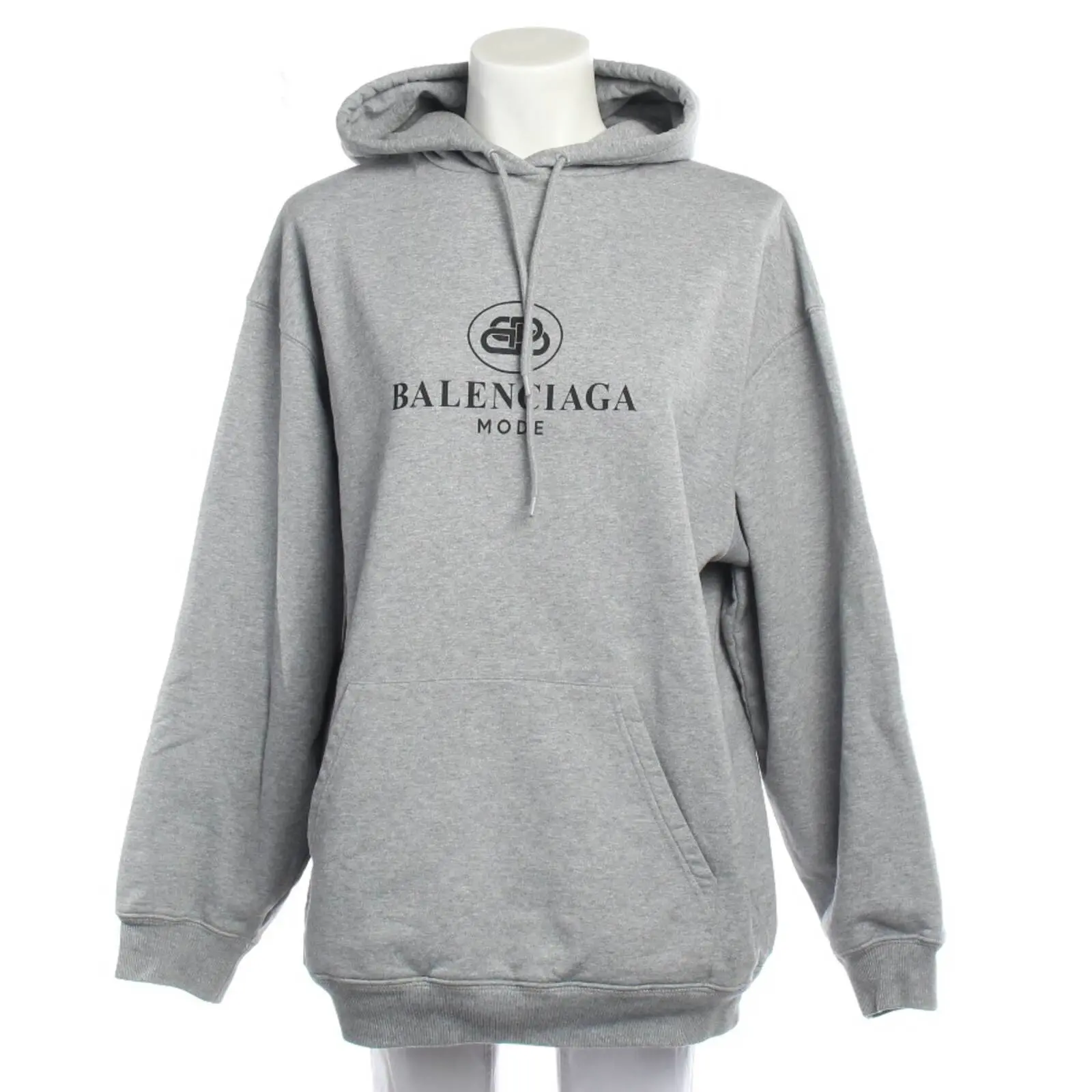 Hoodie M Grau