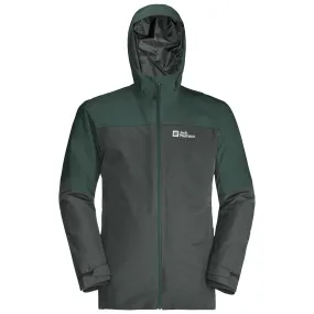 Jack Wolfskin GLAABACH 3IN1 JKT M Doppeljacke Herren slate green im Online Shop von kaufen