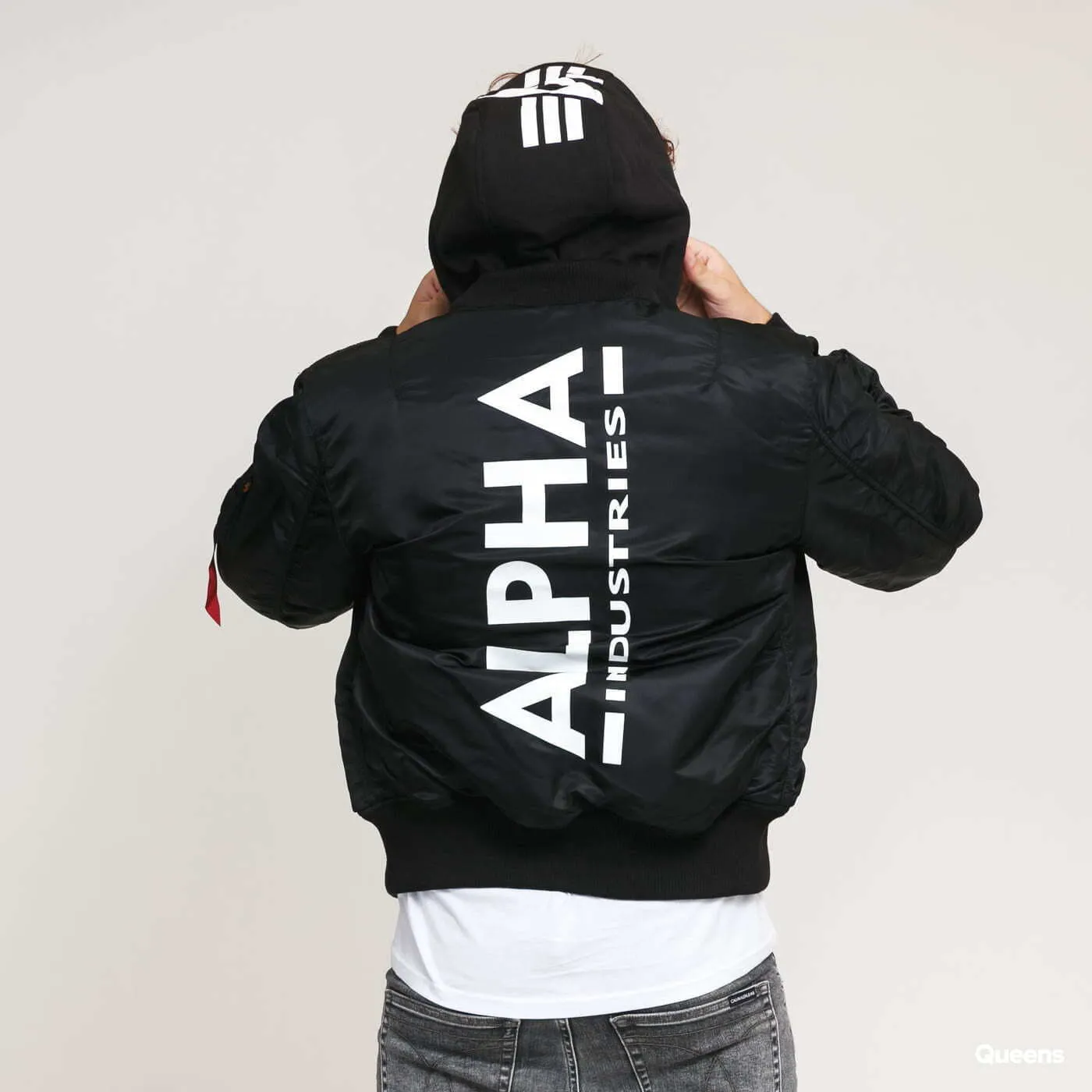Jacke Alpha Industries Jacket MA - 1 ZH Back Print Black 128113 95