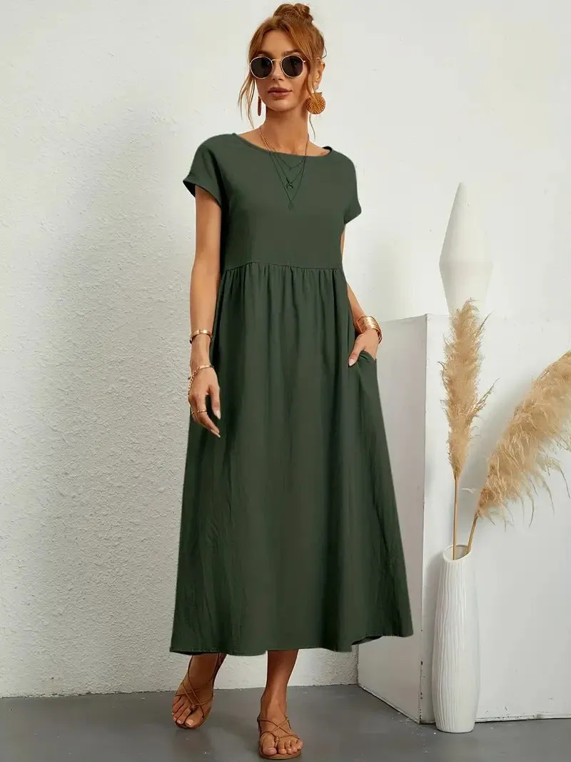 Kleid mit Taschen