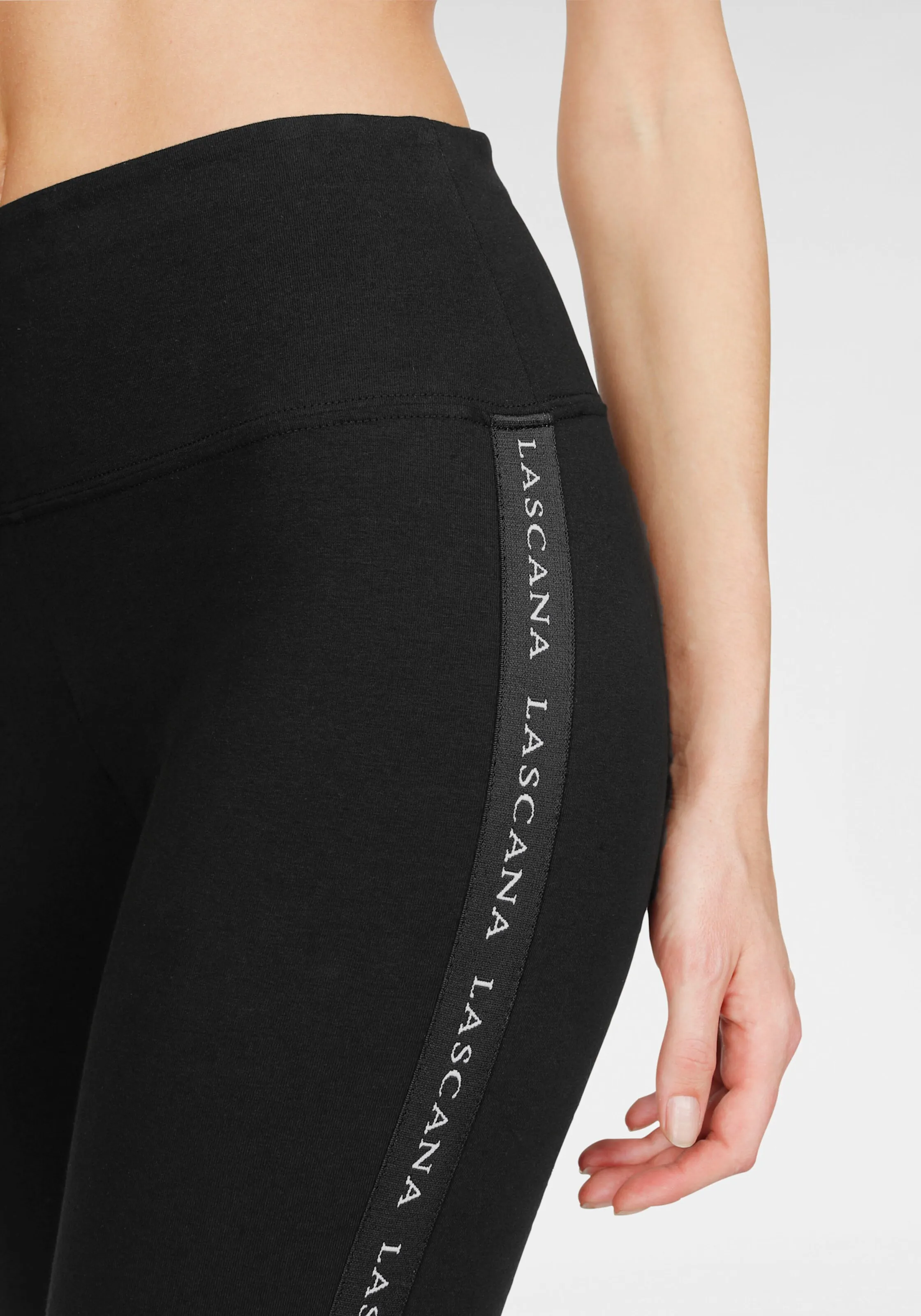 LASCANA ACTIVE Leggings in schwarz