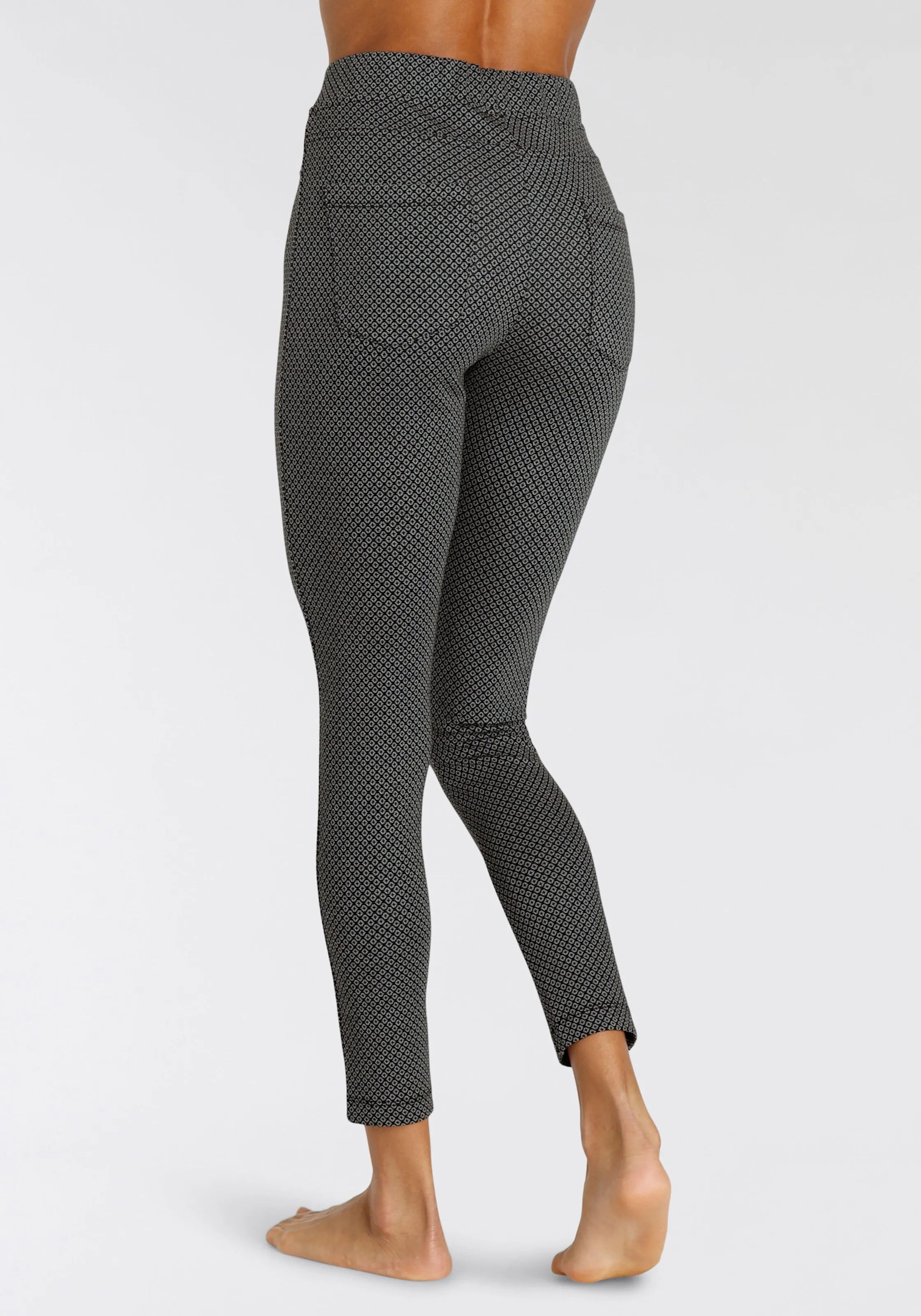 LASCANA Leggings in grau