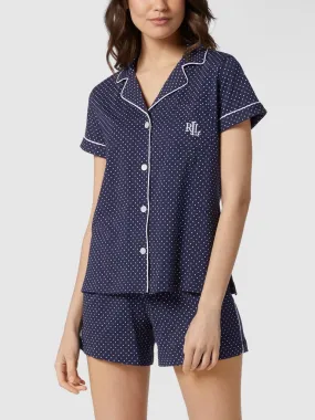 Lauren Ralph Lauren Pyjama aus Baumwolle (dunkelblau) online kaufen