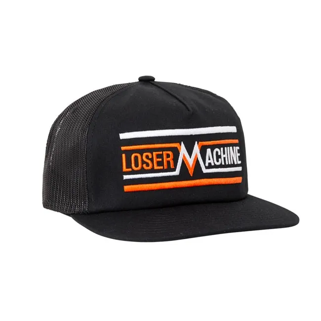 Loser Machine Linear Trucker Cap schwarz