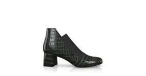 Low Top Stiefeletten mit Absatz
