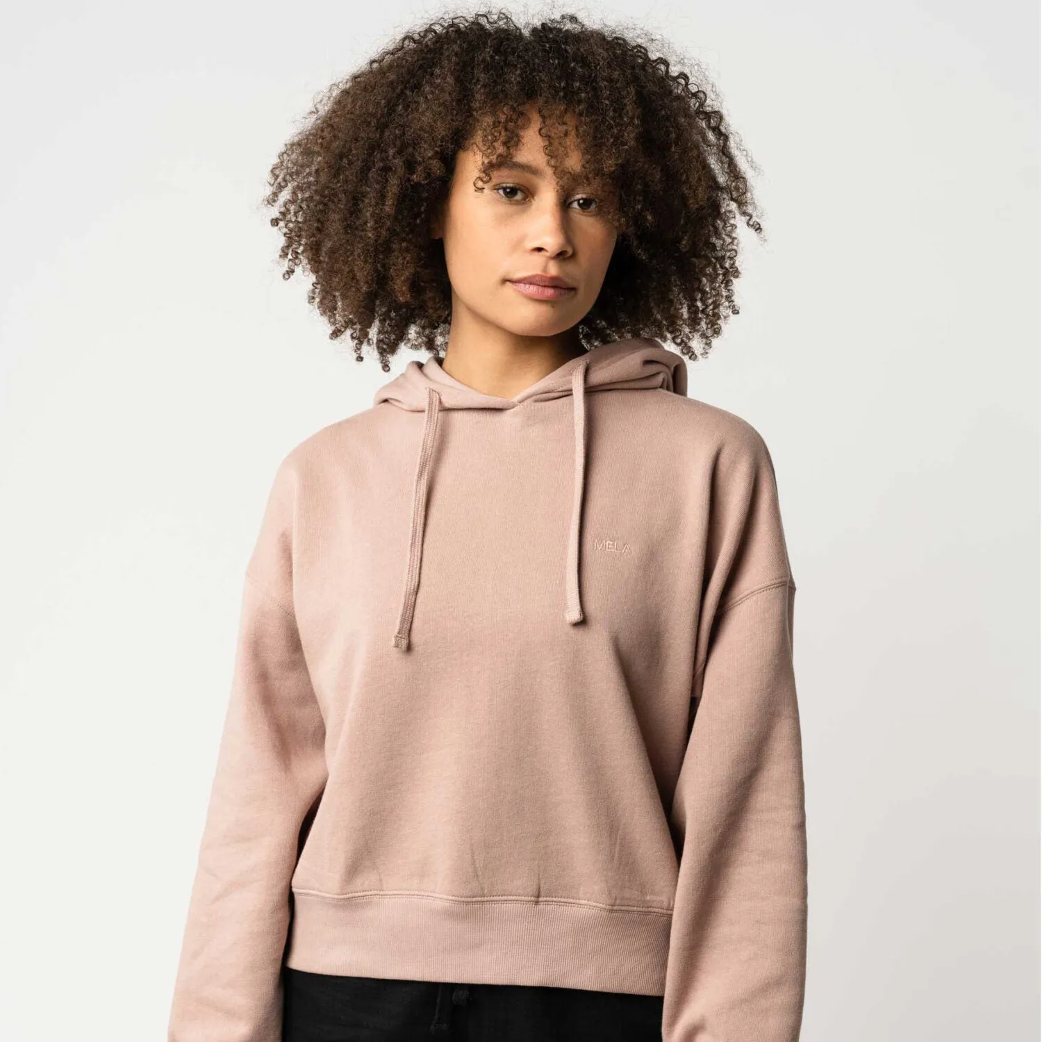 MELA Damen Hoodie "SIMRAN" - rose