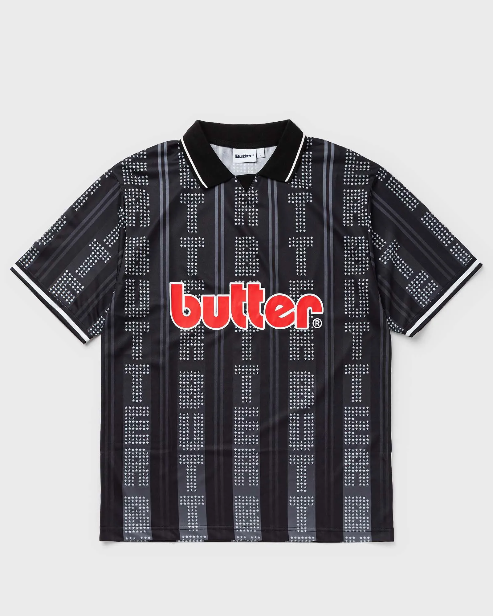 Poloshirt Butter Goods Goods City Black Jersey P15540