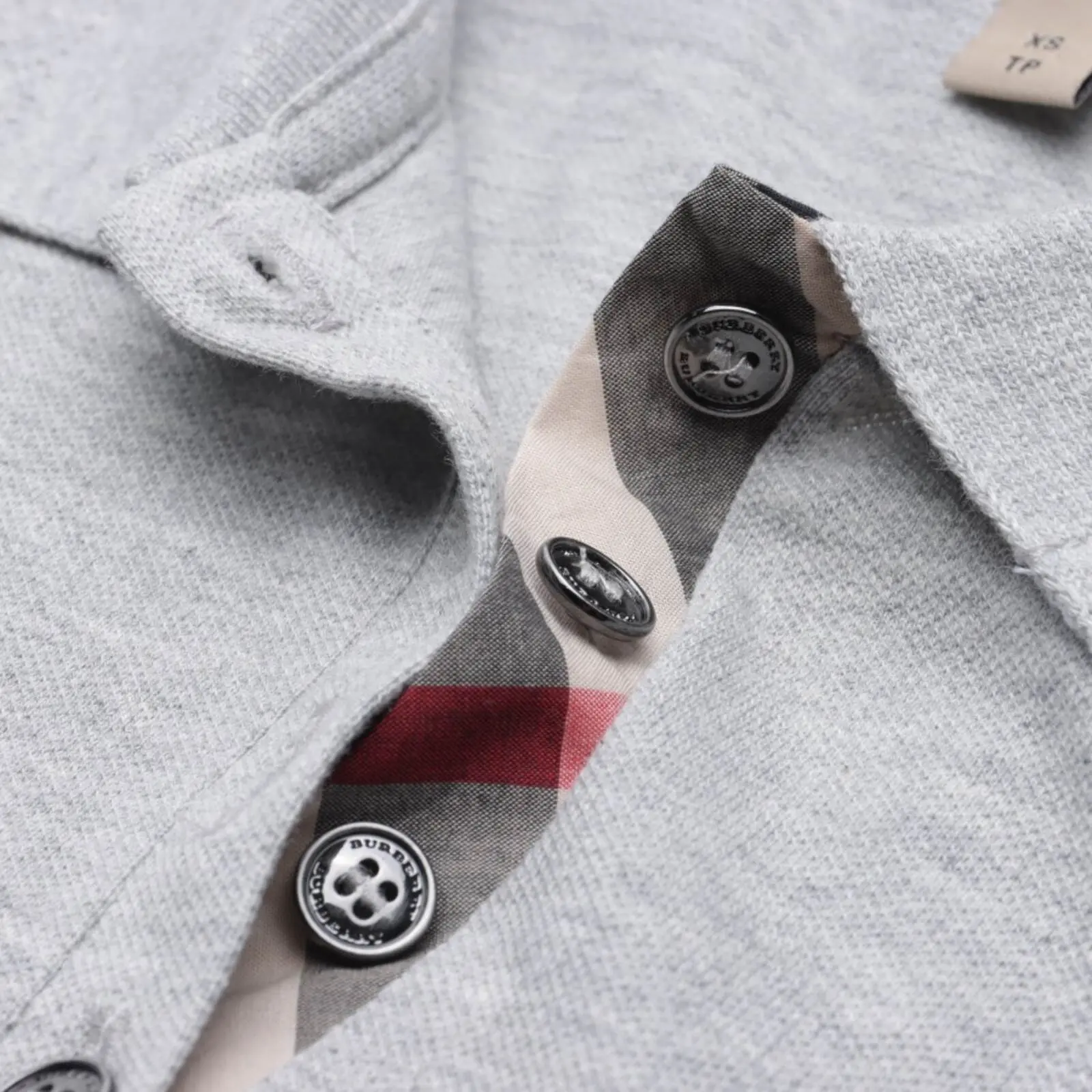 Poloshirt XS Grau