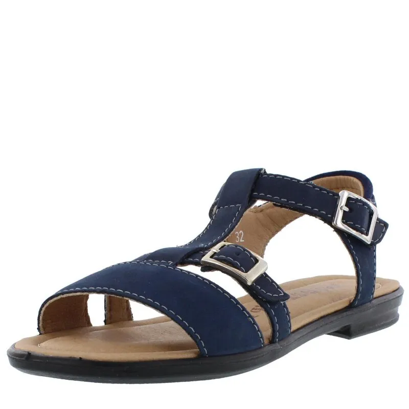 Ricosta Sandalen Kalja nautic blau Nubuk Weite M mittel