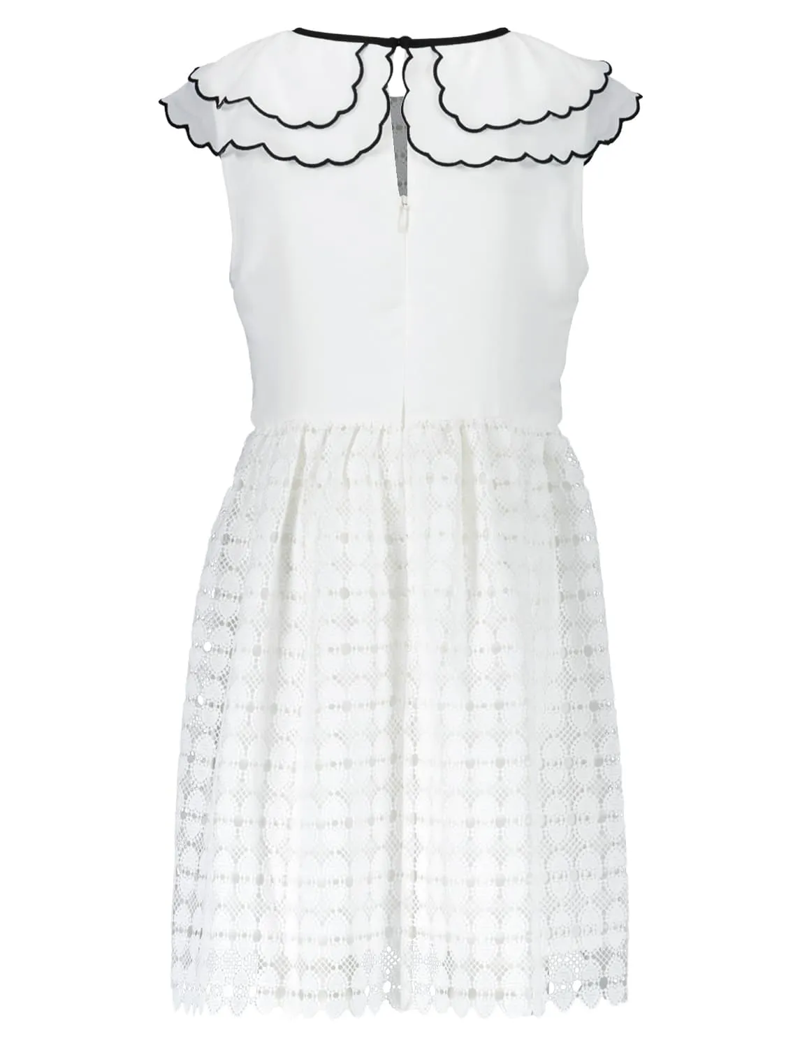 Self-Portrait dress White