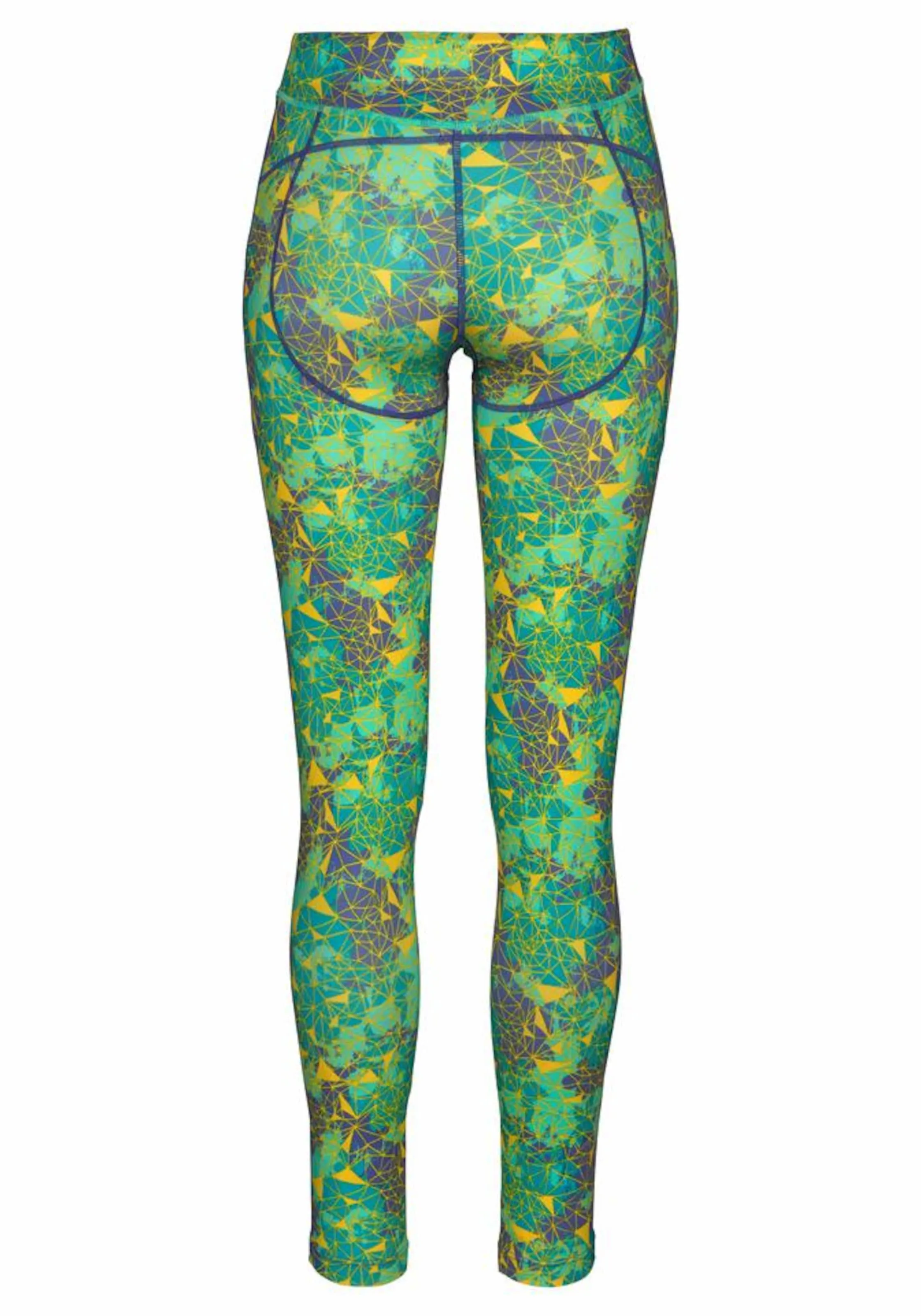 SHOCK ABSORBER Skinny Leggings in Grün