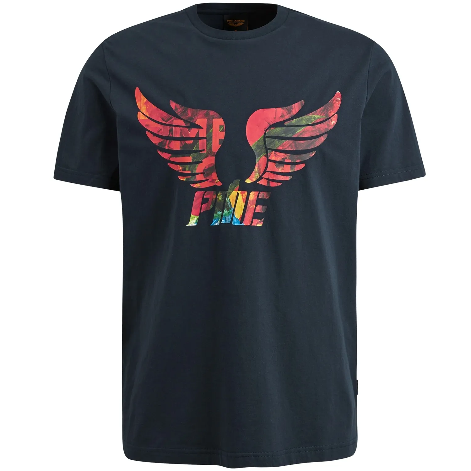 Short sleeve r-neck single jersey digital print