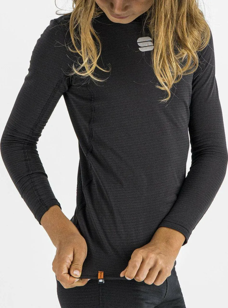 Sportful TD Mid Long Sleeve KID TOP - Kinder Skiunterwäsche