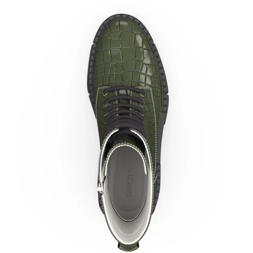 Stiefeletten mit robuster Sohle 10219