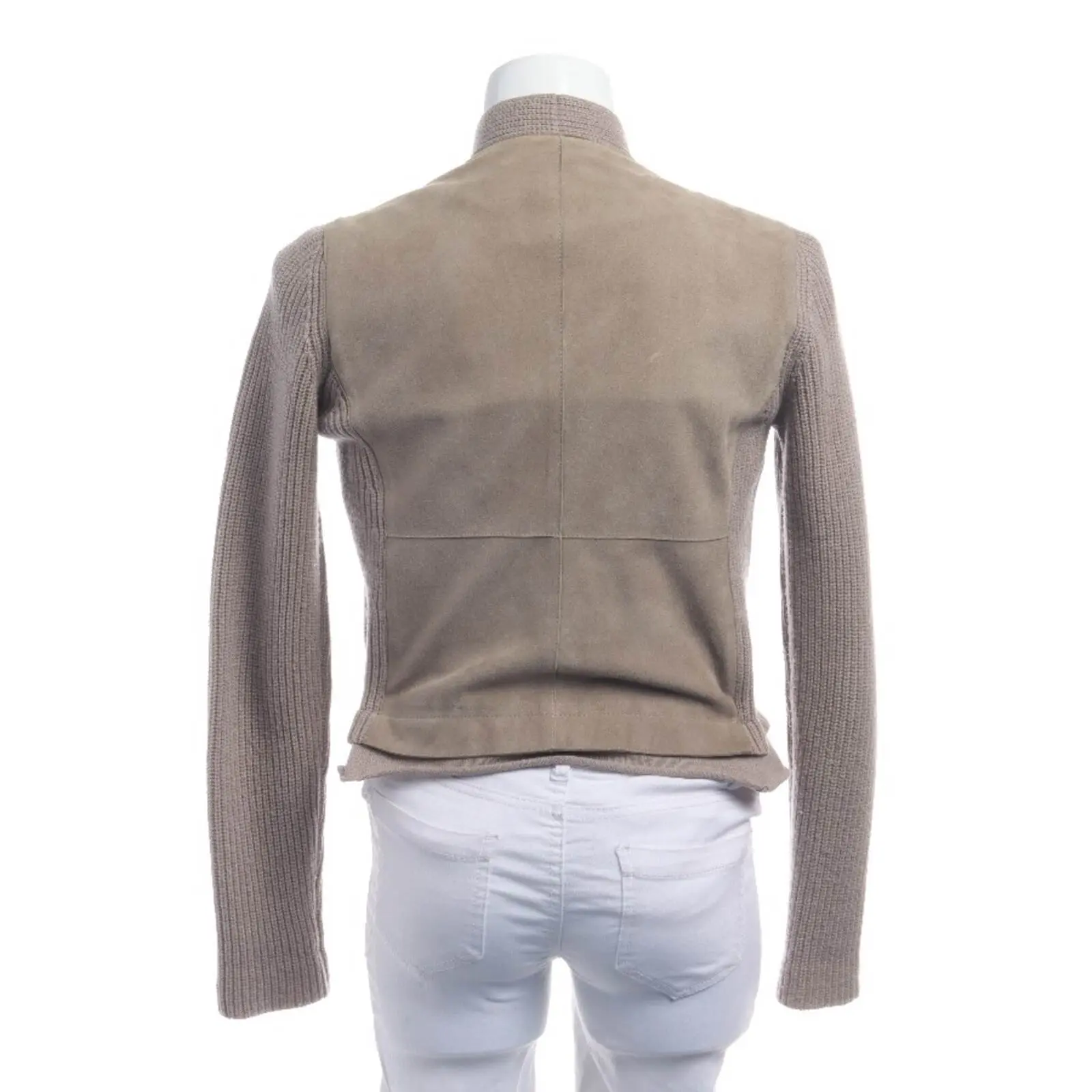 Strickjacke M Grau