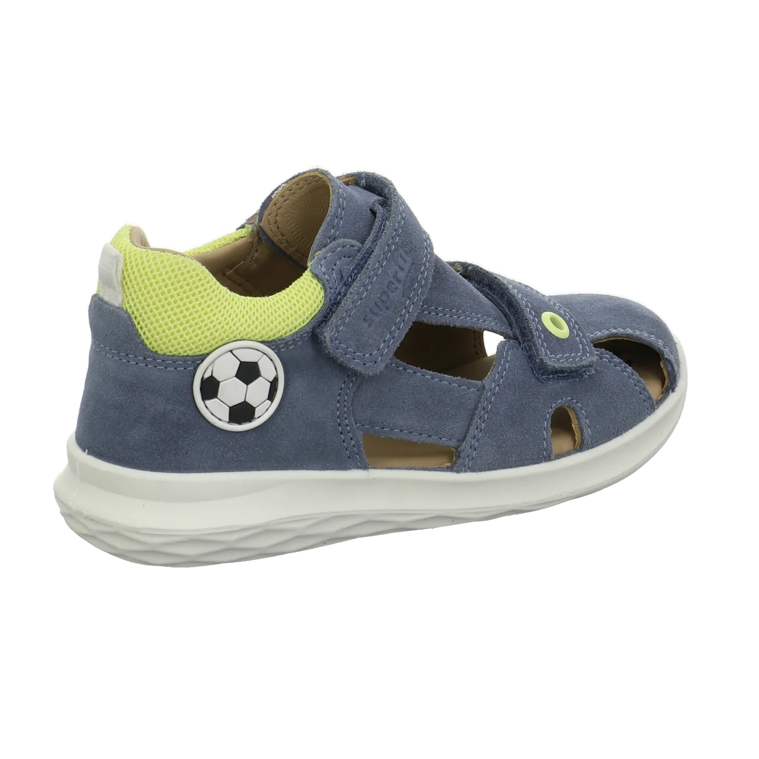 Superfit Sandale fersengeschl. denim / hell-blau