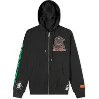 Sweatshirt HERON PRESTON Monster Zip Hoodie HMBE009F23JER0011007