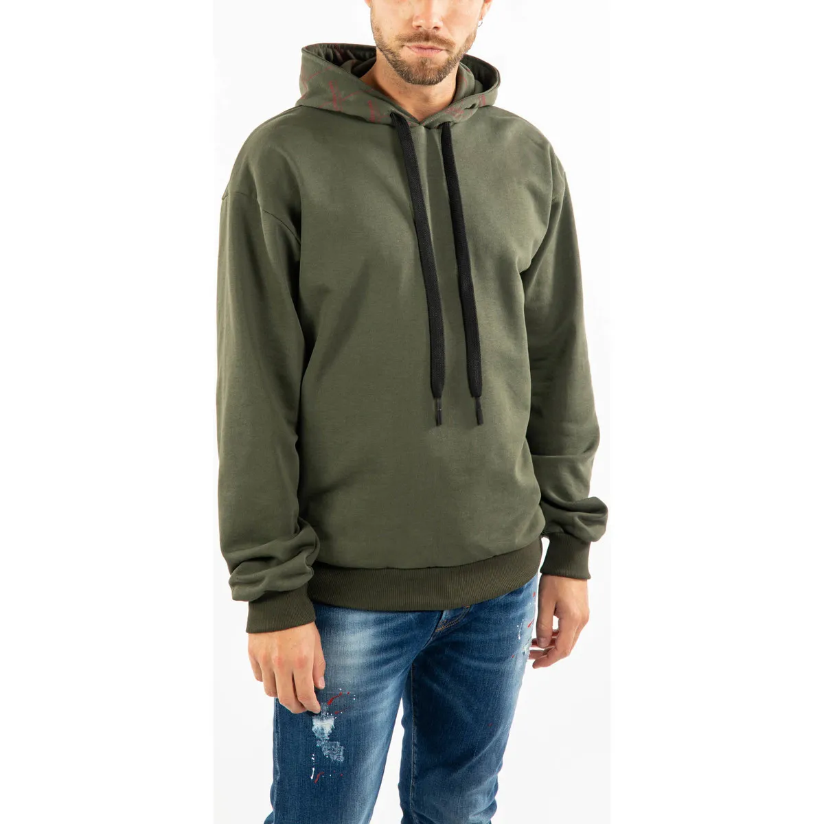 Takeshy Kurosawa - 83186 | Felpa Hoodie Cappuccio Stampato