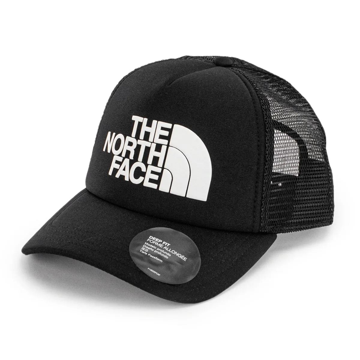 The North Face Logo Trucker Cap NF0A3FM3KY4 - schwarz-weiss