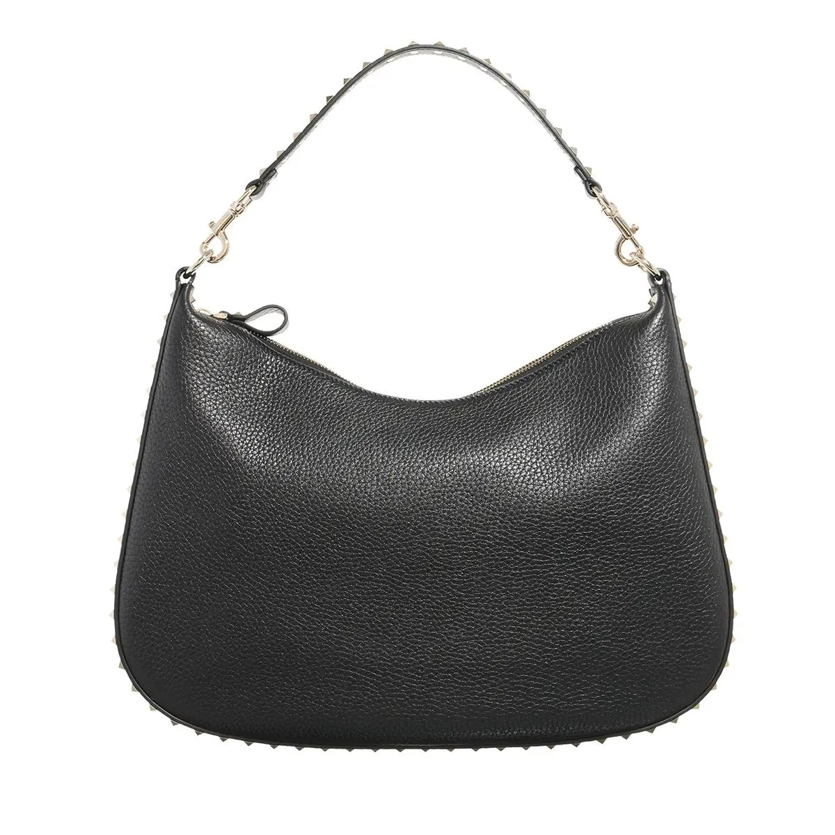   Valentino Garavani  Rockstud Hobo Bag Nero  Hobo Bag 